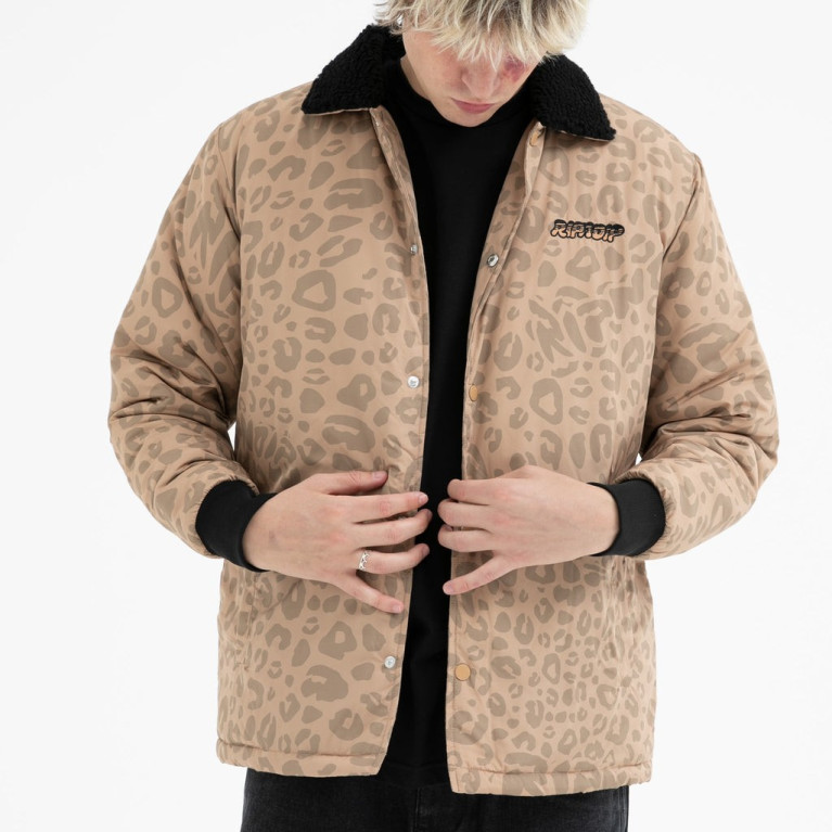 Куртка Ripndip Spotted Button Down Jacket Tan