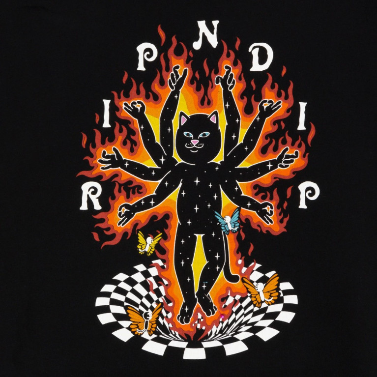Толстовка Ripndip Illusion Jerm Hoodie Black