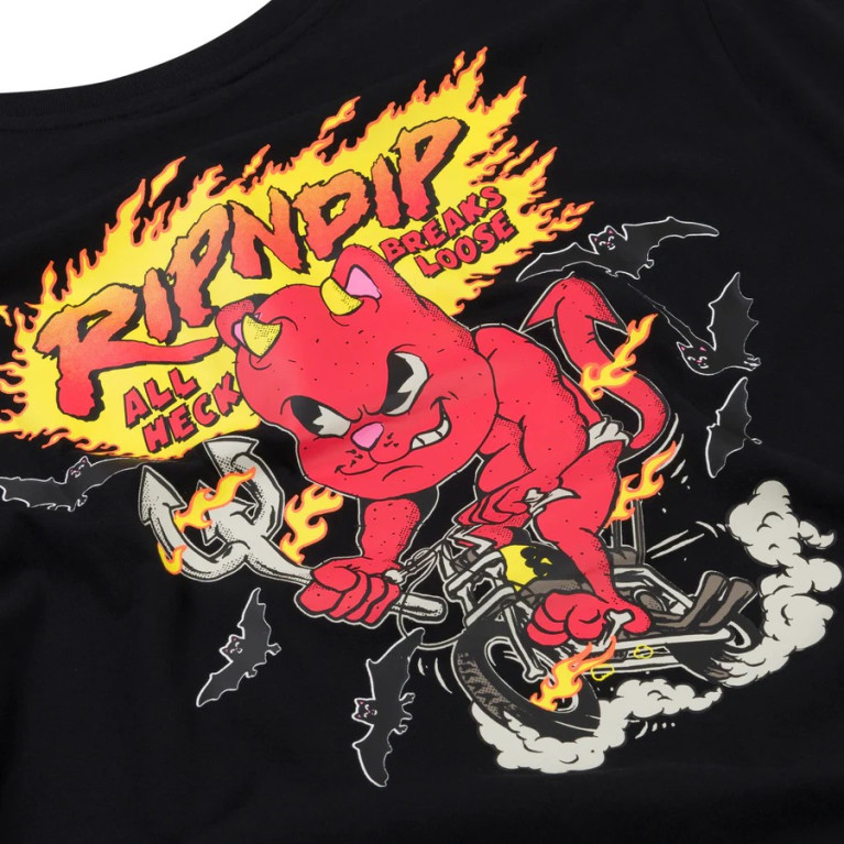 Футболка RIPNDIP Break Loose Tee (Black) 