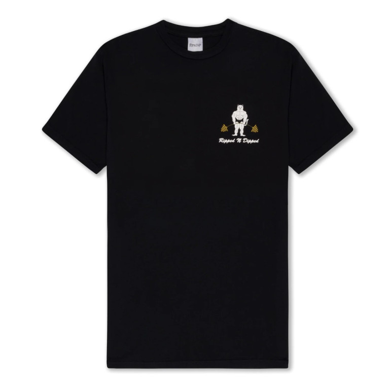 Футболка Ripndip Ripped N Dipped Tee Black