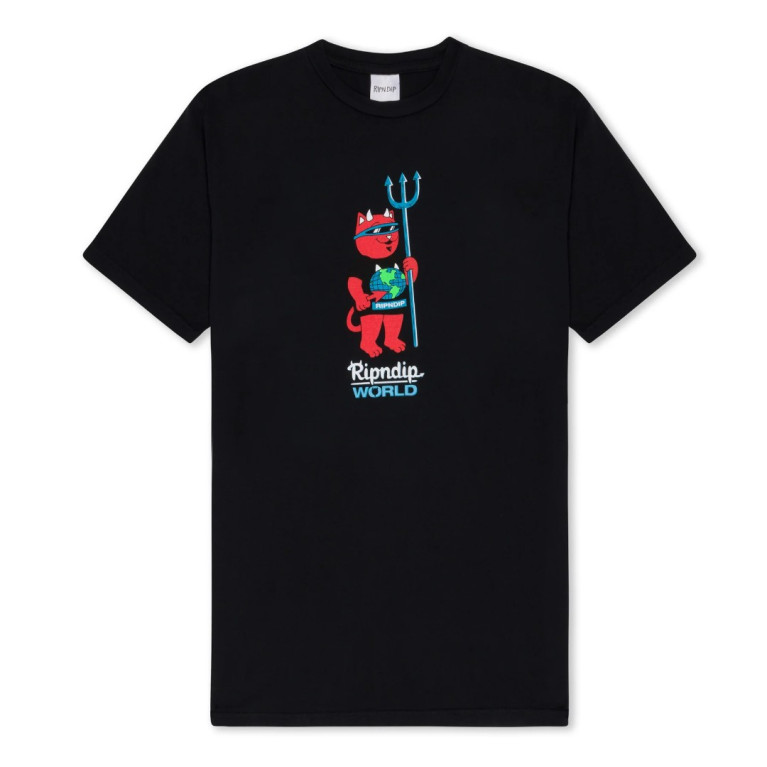 Футболка Ripndip Devilnerm World Tee Vintage Black