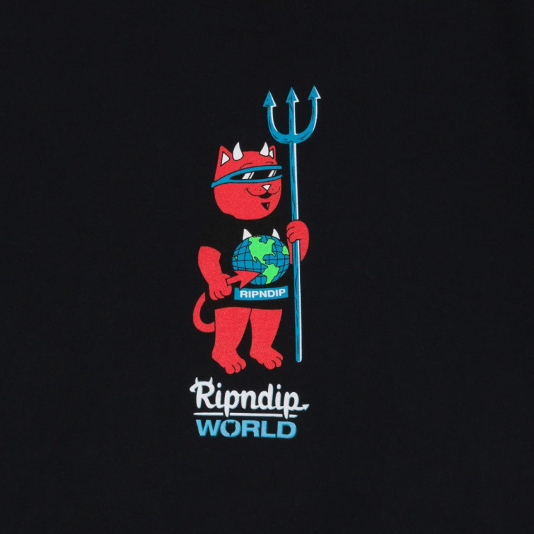 Футболка Ripndip Devilnerm World Tee Vintage Black