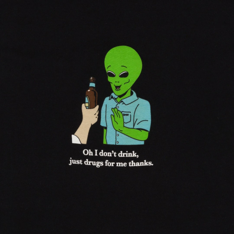 Футболка Ripndip I Don't Drink Tee Black