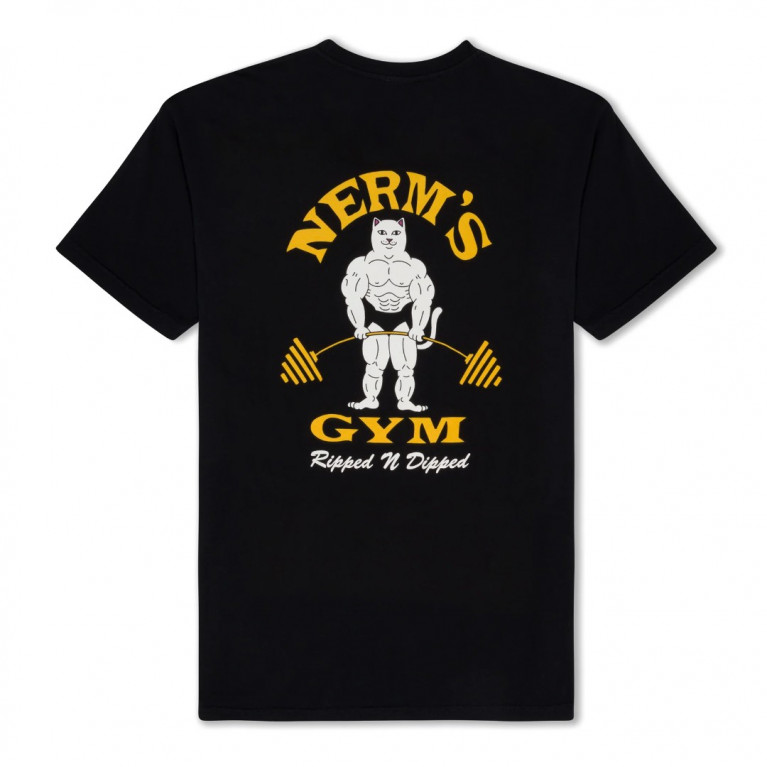 Футболка Ripndip Ripped N Dipped Tee Black
