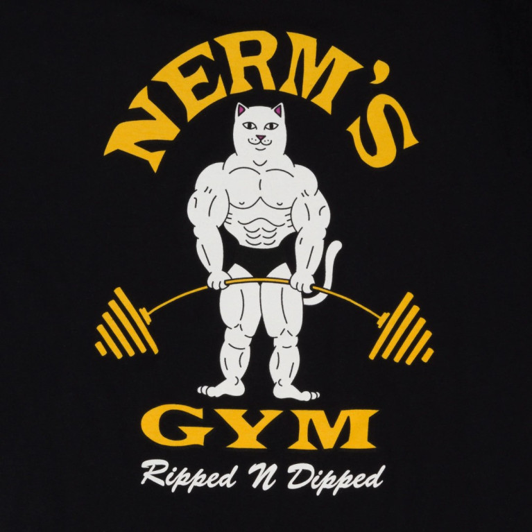 Футболка Ripndip Ripped N Dipped Tee Black