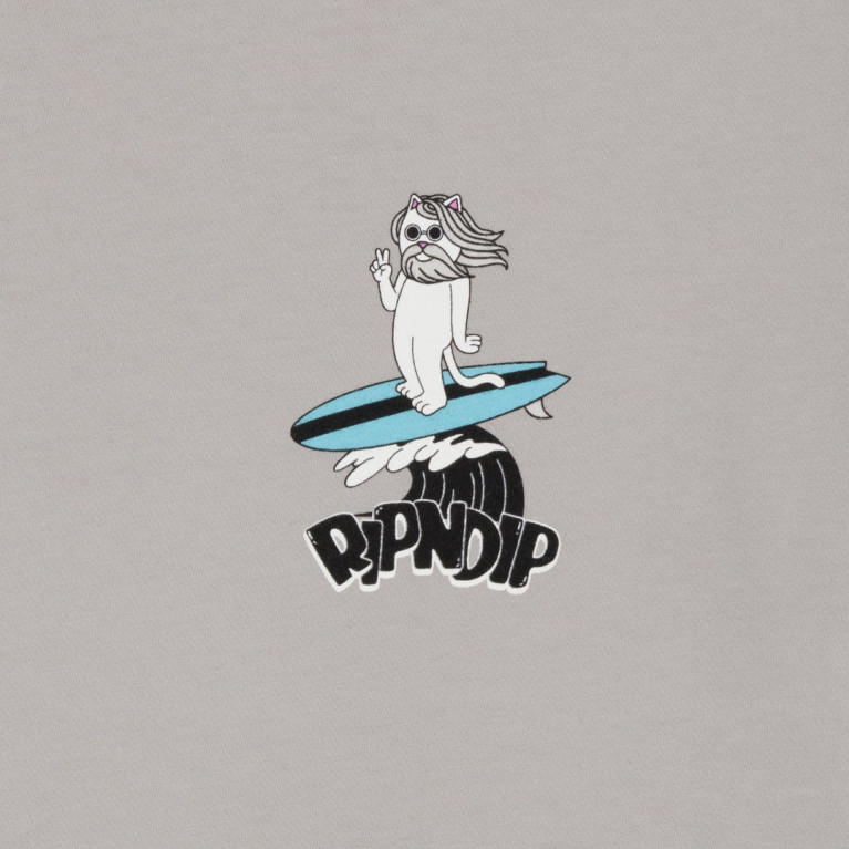 Футболка Ripndip S.U.R.F Tee Cool Grey