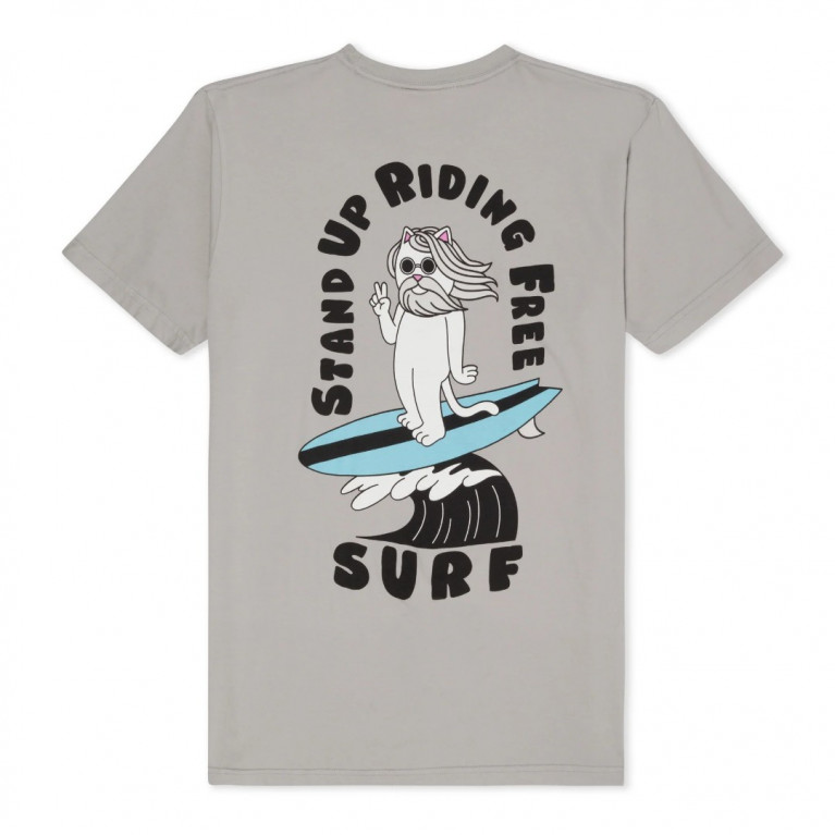 Футболка Ripndip S.U.R.F Tee Cool Grey