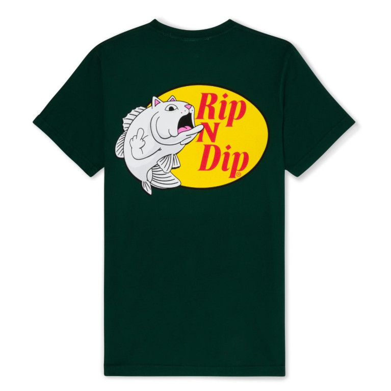 Футболка Ripndip Catfish Tee Hunter Green