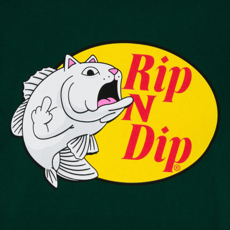 Футболка Ripndip Catfish Tee Hunter Green