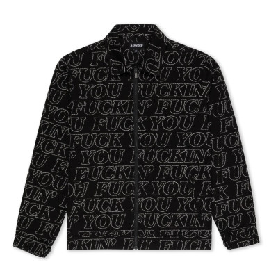 Куртка Ripndip Fuckin Fuck Quilted Work Jacket Black