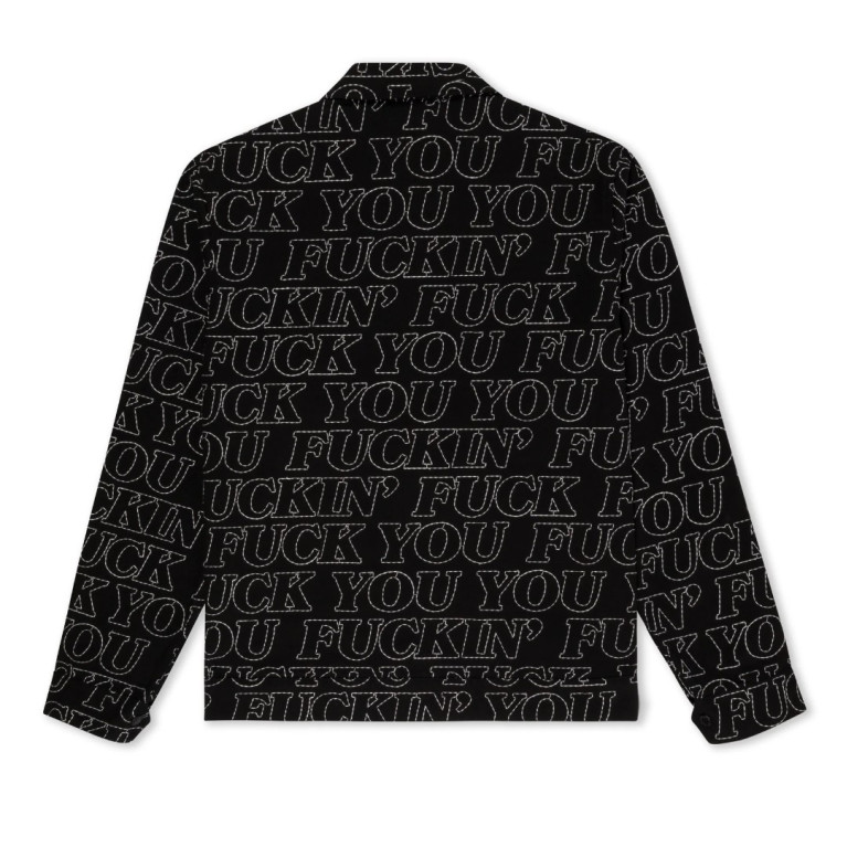 Куртка Ripndip Fuckin Fuck Quilted Work Jacket Black