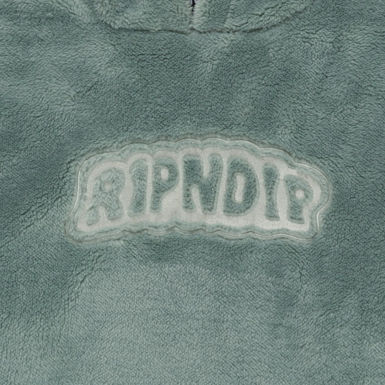 Толстовка Ripndip Bubble Sherpa Hoodie Cool Grey