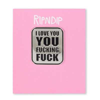 Значок Ripndip ILY FUCKIN FUCK PIN