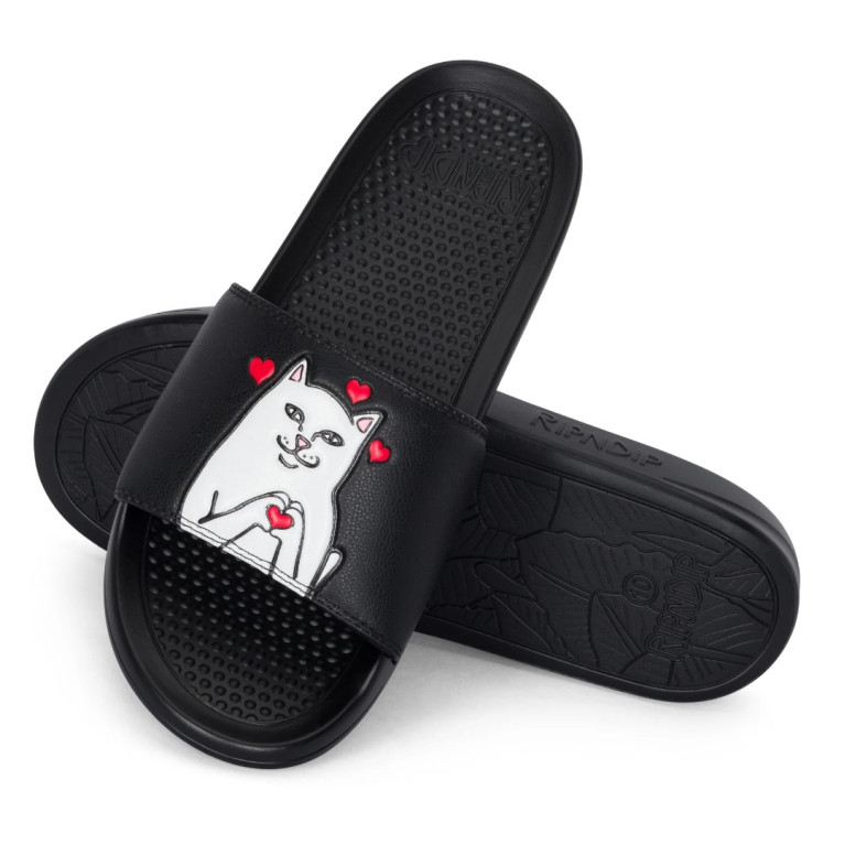 Тапочки Ripndip Nermal Loves Slides Black