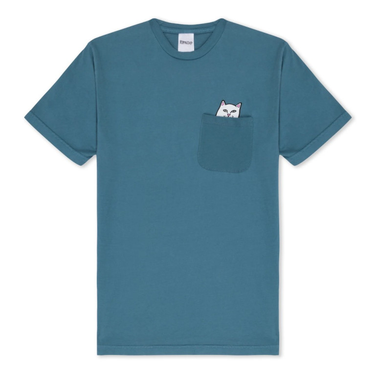 Футболка Ripndip Lord Nermal Peace Pocket Tee Slate
