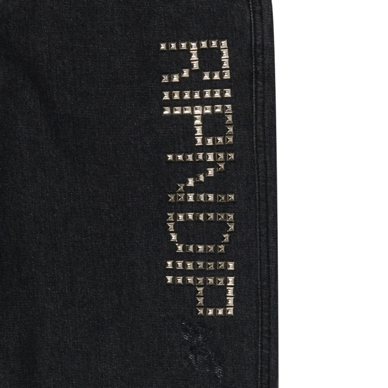 Штаны Ripndip Rockstar Distressed Denim Pants Black