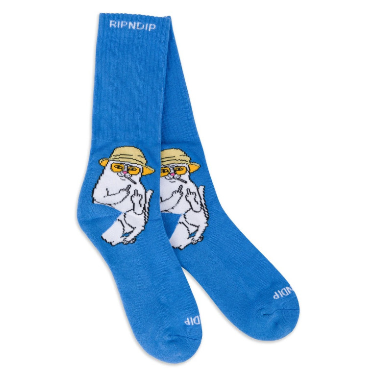 Носки Ripndip Nermal S Thompson Socks Light Blue