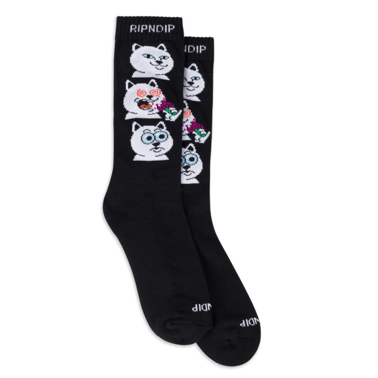 Носки Ripndip Shroom Diet Socks Black