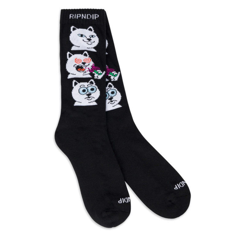 Носки Ripndip Shroom Diet Socks Black