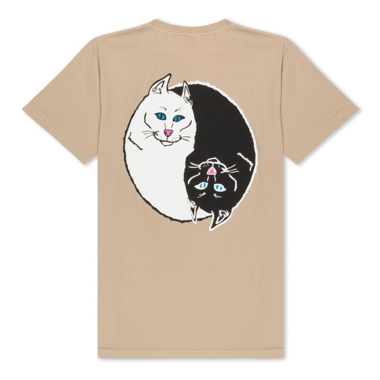 Футболка Ripndip Nermal Yang Tee Almond