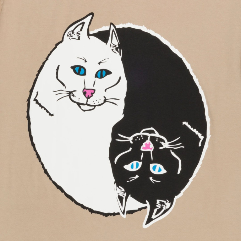 Футболка Ripndip Nermal Yang Tee Almond