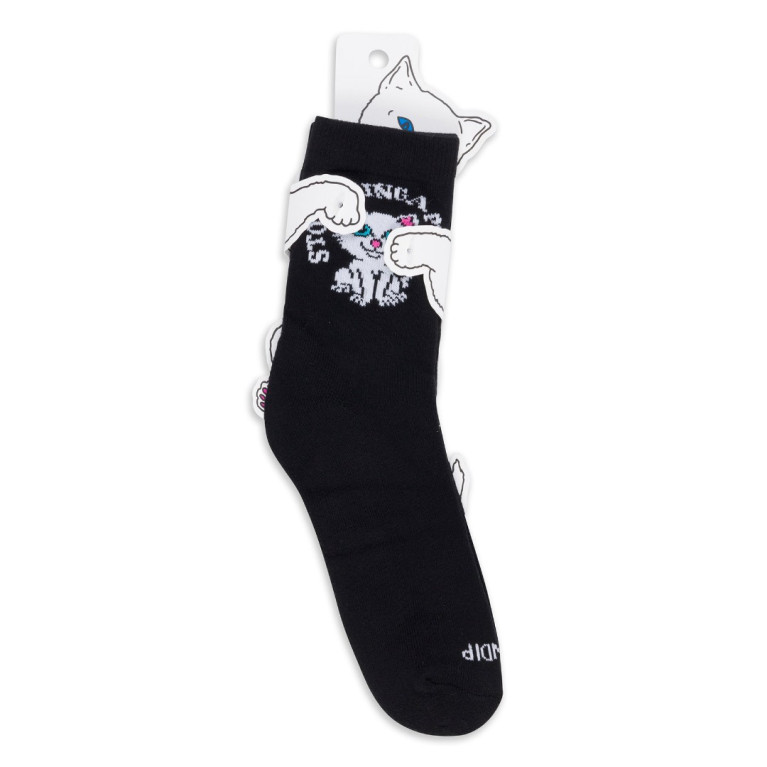 Носки Ripndip Stop Being A Pussy Mid Socks Black