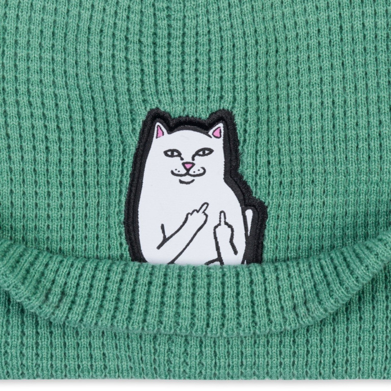 Шапка Ripndip Lord Nermal Waffle Beanie Light Pine
