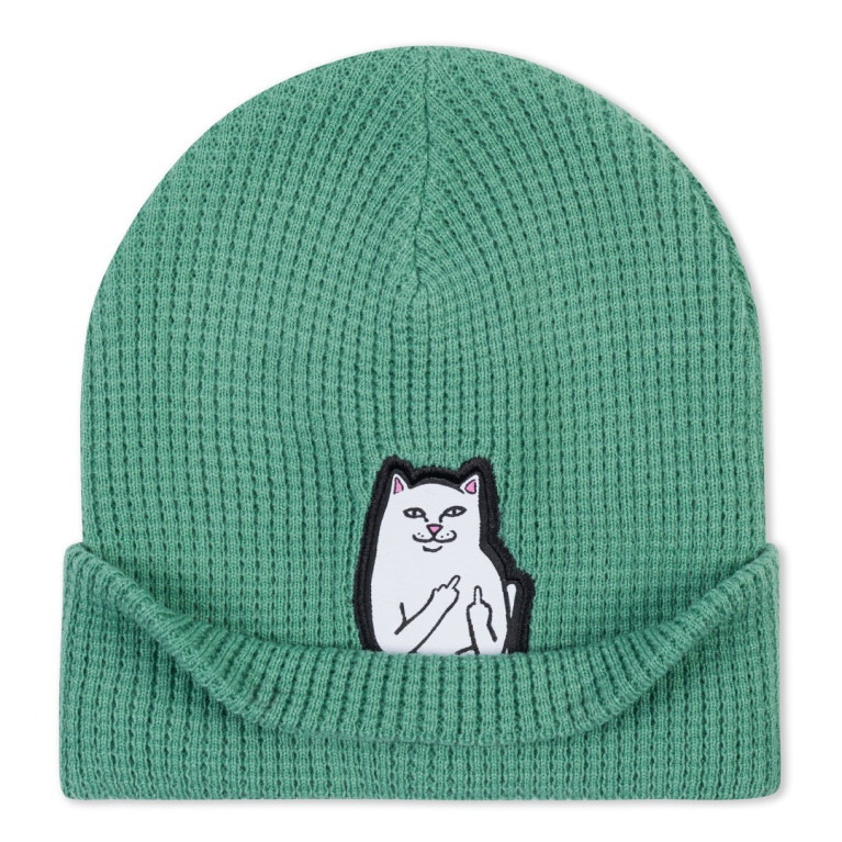 Шапка Ripndip Lord Nermal Waffle Beanie Light Pine