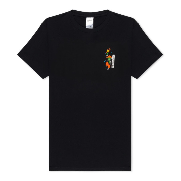 Футболка Ripndip Ryu Tee Black