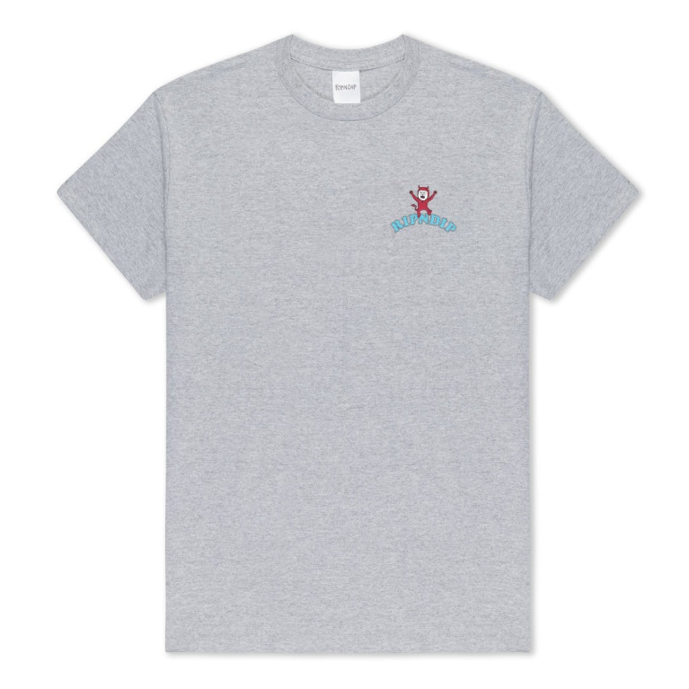 Футболка Ripndip Heaven On Earth Tee Ash Heather
