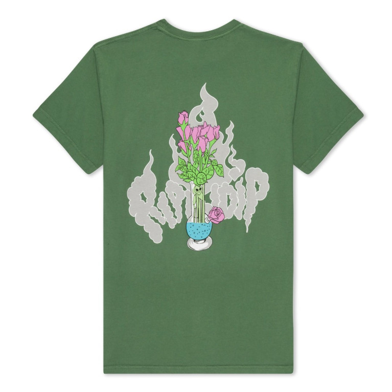 Футболка Ripndip Flower Vase Tee Olive