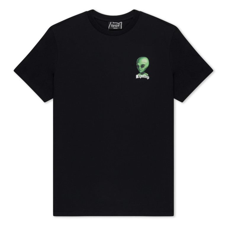 Футболка Ripndip We Come In Peace Tee Black