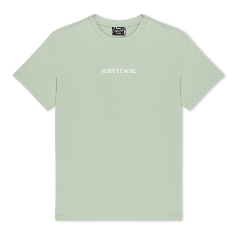 Футболка Ripndip Must Be Nice Tee Sage