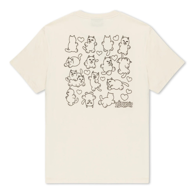 Футболка Ripndip Nermie Buddies Tee Natural