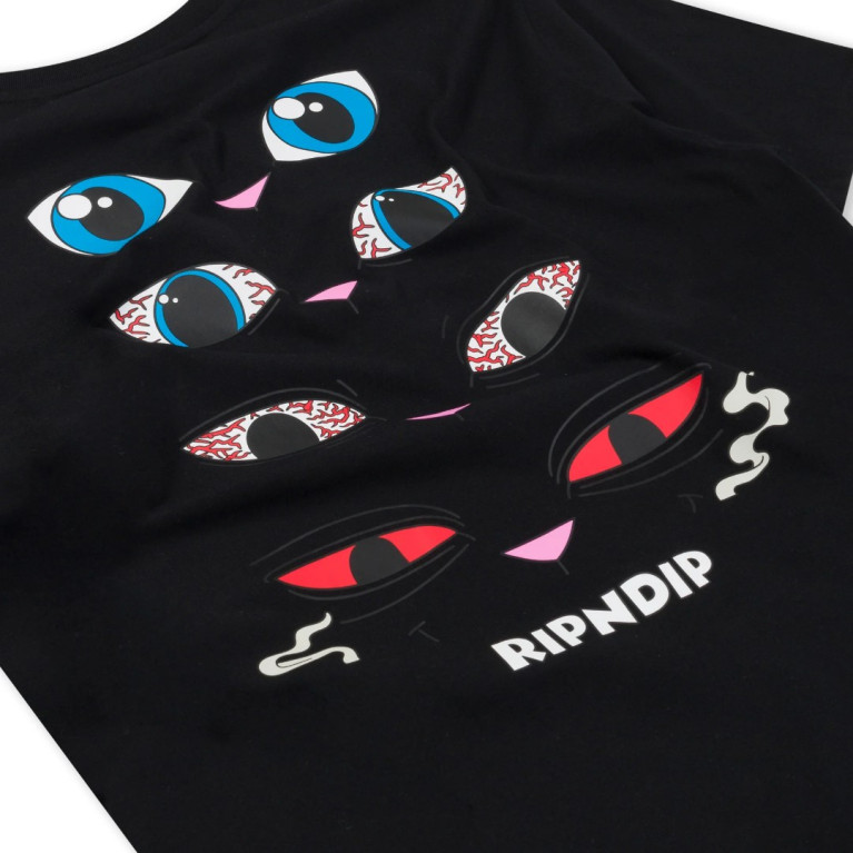 Футболка Ripndip 4 Steps Tee Black