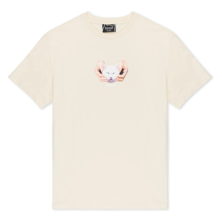 Футболка Ripndip Happy Kitty Tee Natural