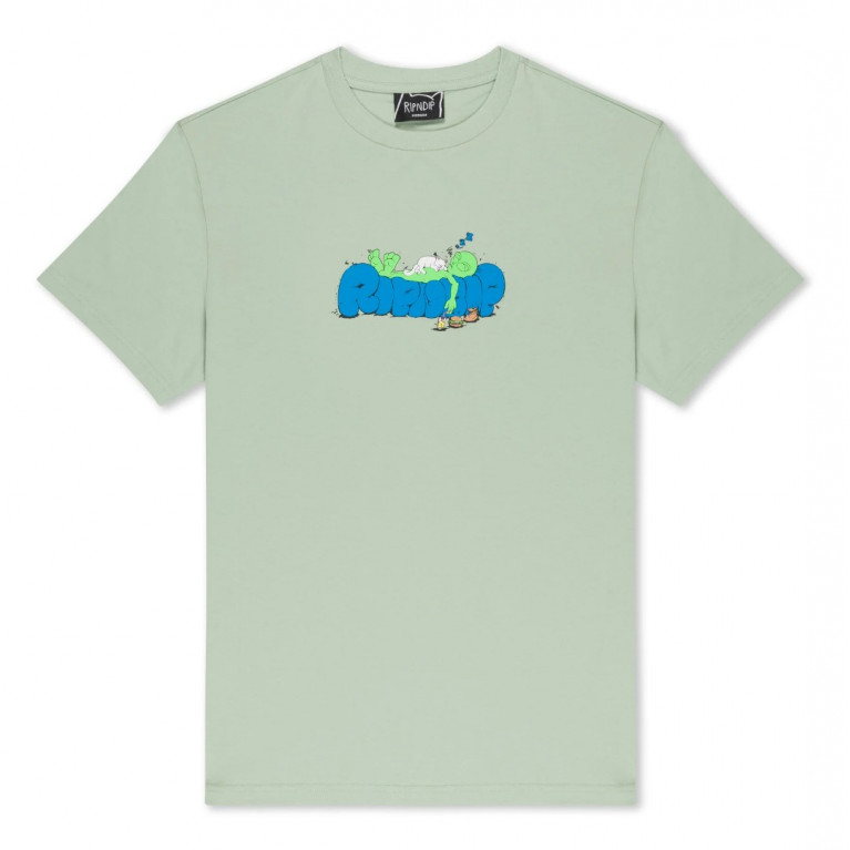 Футболка Ripndip Sleepy Tee Sage