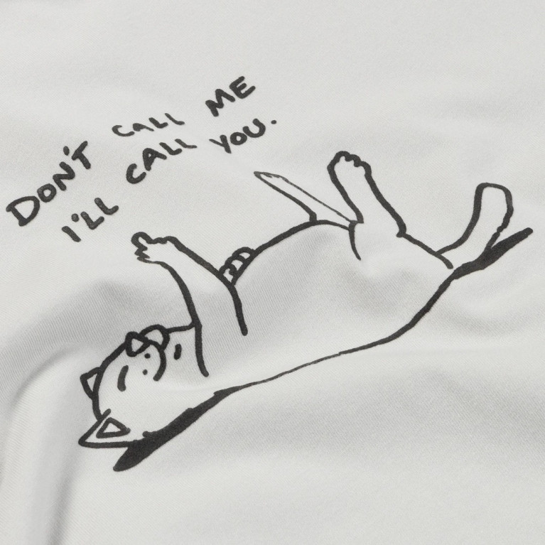 Футболка Ripndip Dont Call Me Tee Grey