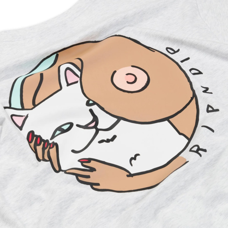 Лонгслив Ripndip Must Be Nice Long Sleeve Ash Heather