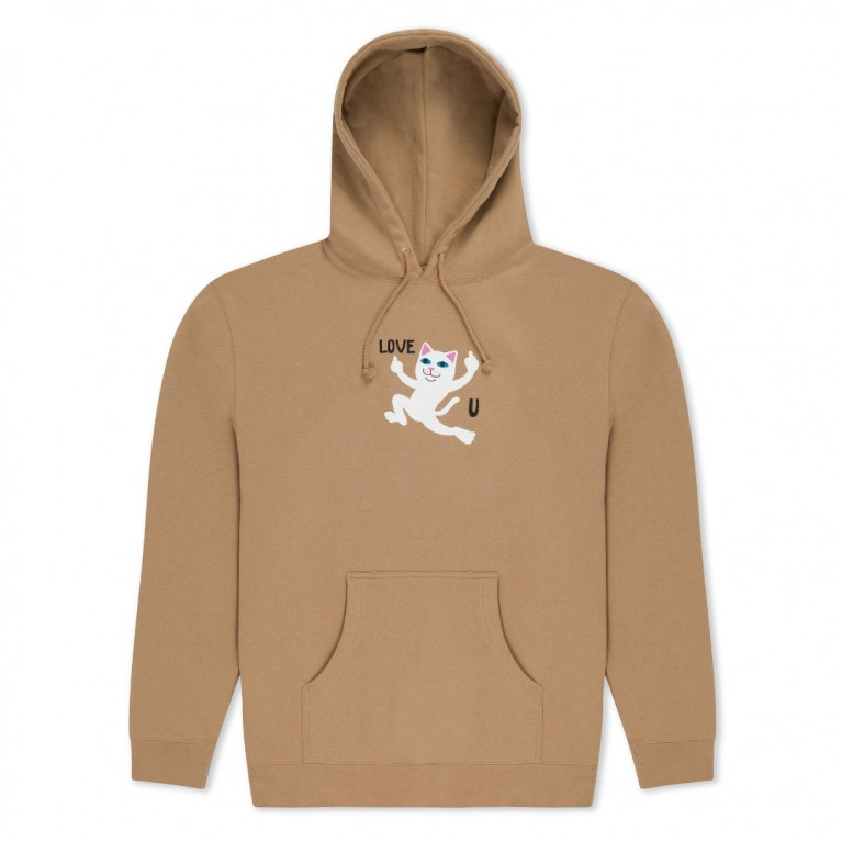 Толстовка Ripndip Love U Hoodie Sandstone