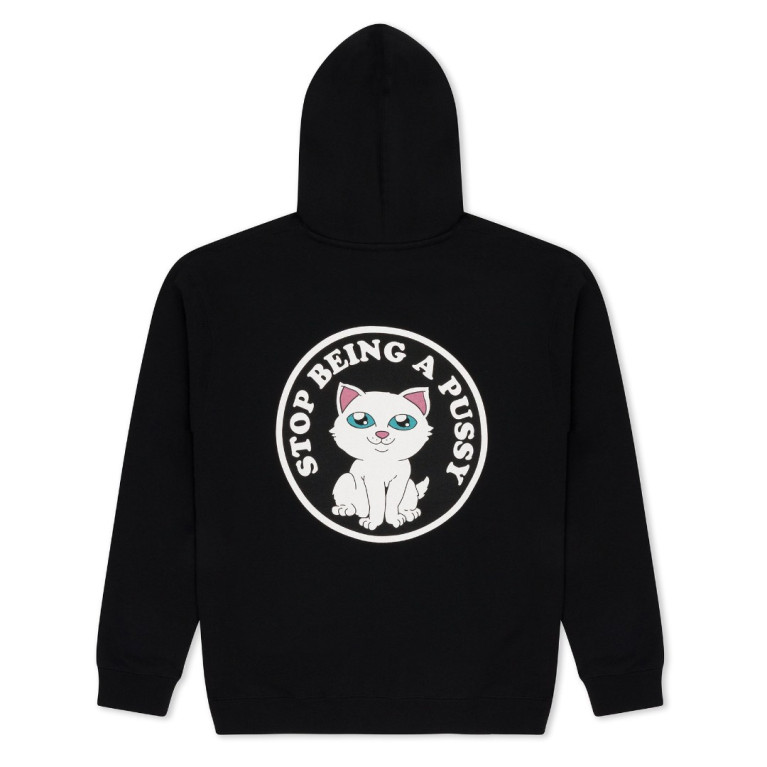 Толстовка Ripndip Stop Being A Pussy Hoodie Black