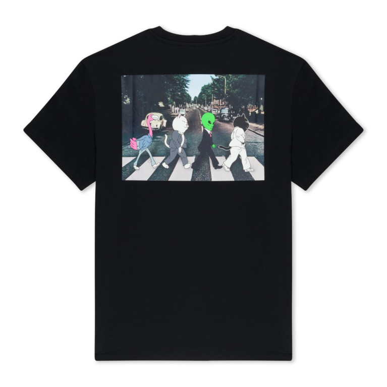 Футболка Ripndip CROSSWALK TEE BLACK