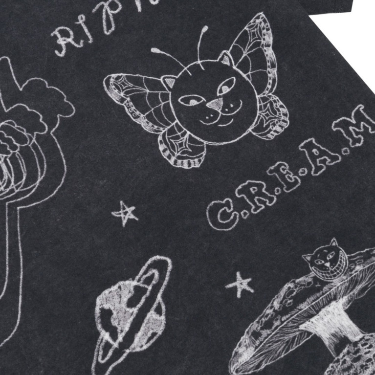 Футболка Ripndip NERMAL DOMINATION TEE BLACK WASH