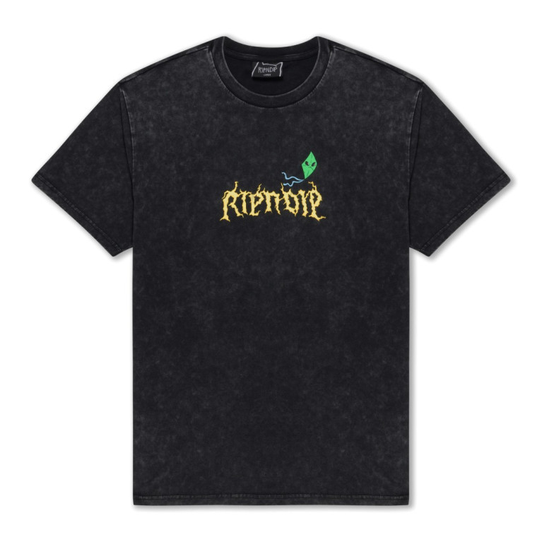 Футболка Ripndip ELECTRIC TEE BLACK WASH