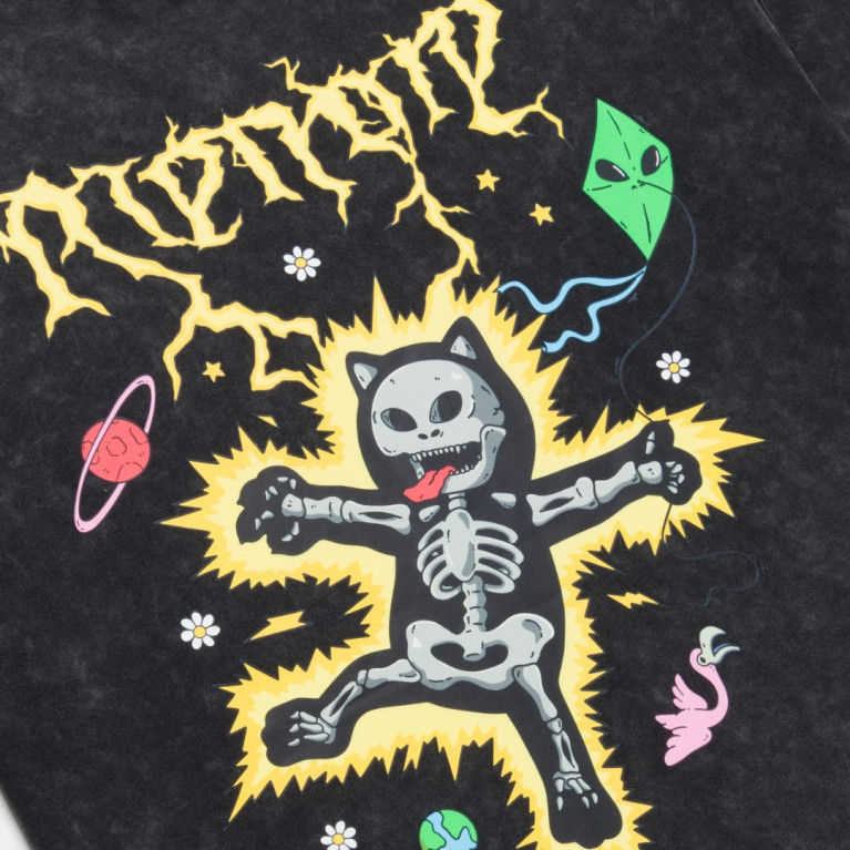 Футболка Ripndip ELECTRIC TEE BLACK WASH