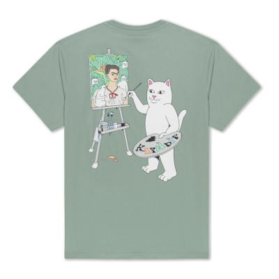 Футболка Ripndip ART CLUB TEE DUSTY SAGE
