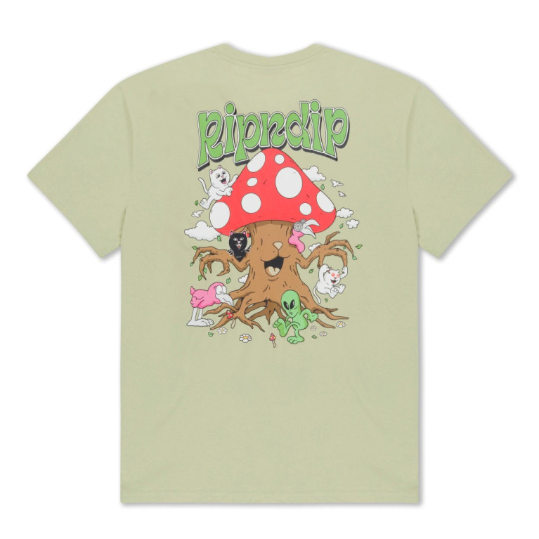 Футболка Ripndip PLAYGROUND TEE LIGHT MOSS