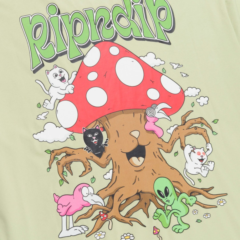Футболка Ripndip PLAYGROUND TEE LIGHT MOSS