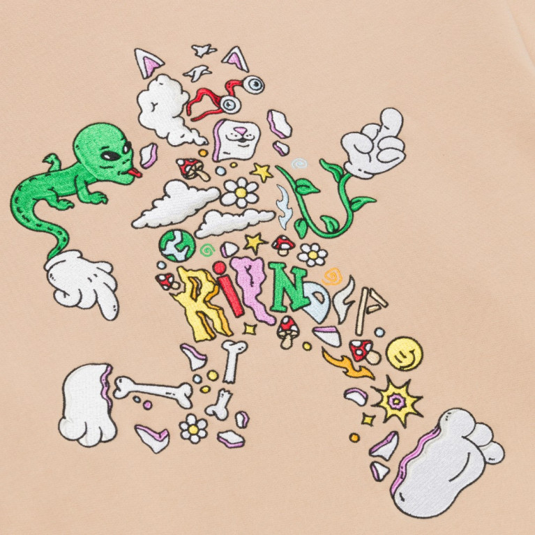 Толстовка Ripndip BROKEN DOWN HOODIE ALMOND