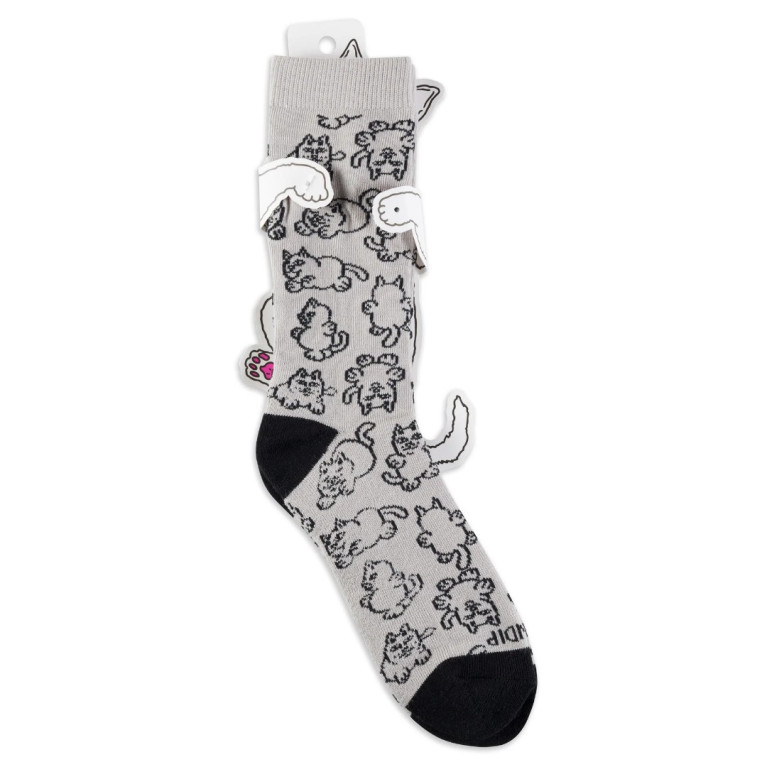 Носки Ripndip Nermie Buddies Socks Heather Grey